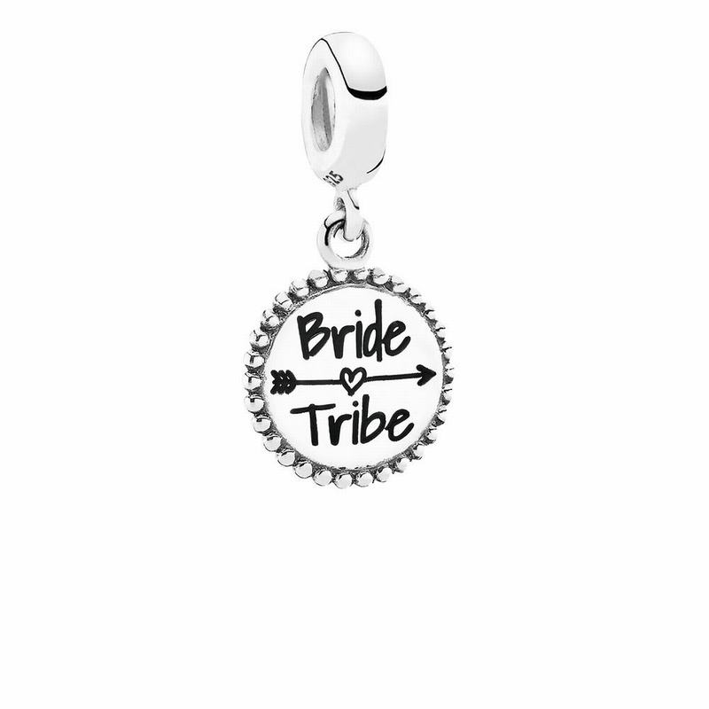 Pandora Bride Tribe Dangle Charm Ireland - Sterling Silver - 409182HNW